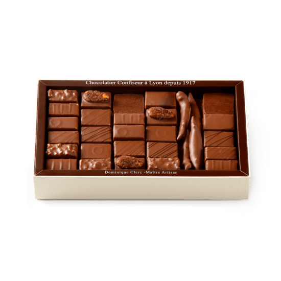 Palomas Assortiment de Chocolats Lait Coffret de 500g