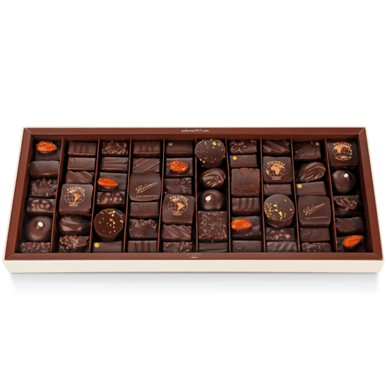 Palomas Assortiment de Chocolats Noir Coffret de 640g