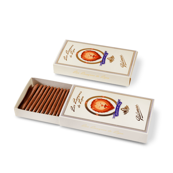 Palomas Langues de Lyon® Lait Coffret de 150g