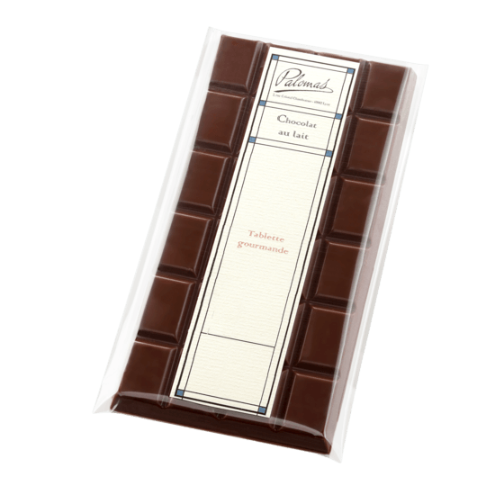 Palomas Tablette Chocolat Lait Amandes de la Drôme 90g